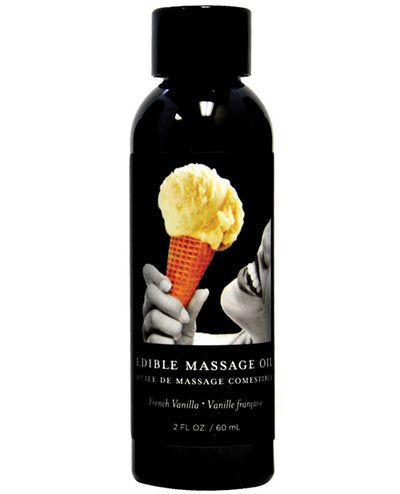Earthly Body Edible Massage Oil - 2 oz - Assorted Flavors