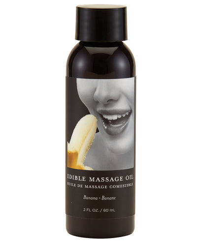 Earthly Body Edible Massage Oil - 2 oz - Assorted Flavors