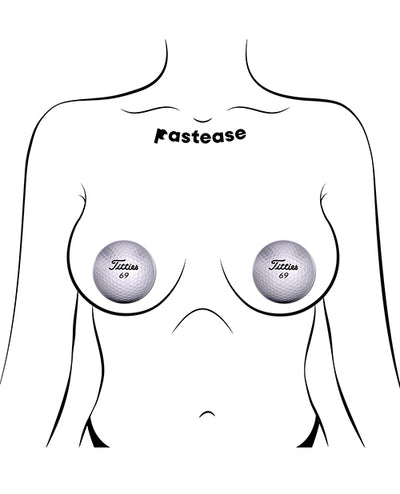 Pastease Titties Golf Ball - Black/White O/S