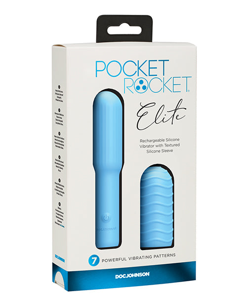 Pocket Rocket Elite Rechargeable w/Removable Sleeve - Assorted Colors