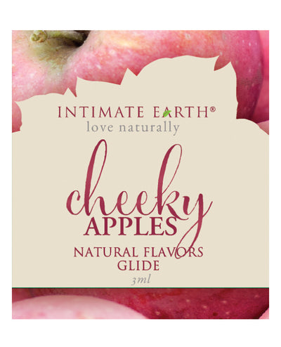 Intimate Earth Natural Flavors Glide - Cheeky Apples