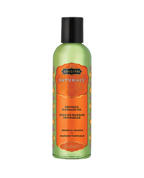 Kama Sutra Naturals Massage Oil 2 oz - Assorted Scents