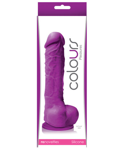 Colours Pleasures 5" Dildo w/Suction Cup - Assorted Colors