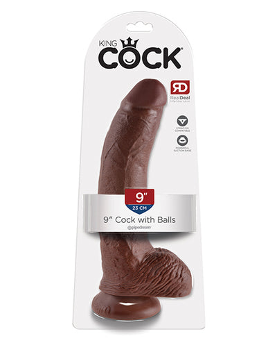 King Cock 9" Cock w/Balls
