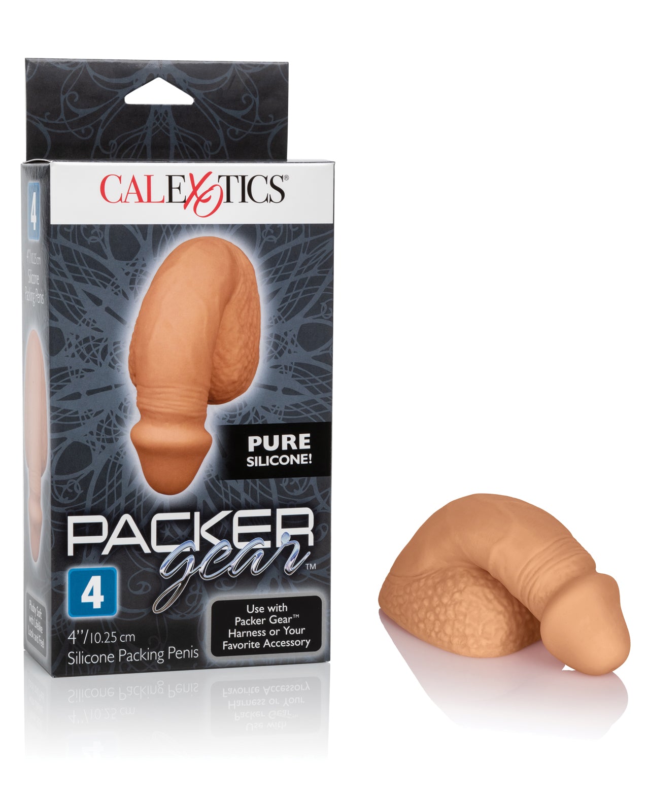 Packer Gear 4" Silicone Packing Penis - Assorted Colors