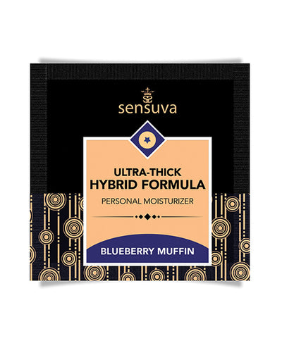 Sensuva Ultra Thick Hybrid Personal Moisturizer Single Use Packet - Assorted Scents