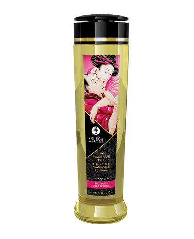 Shunga Massage Oil 8 oz - Assorted Scents