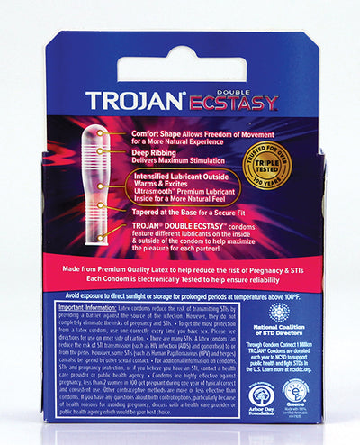 Trojan Double Ecstasy Condoms