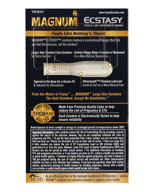 Trojan Magnum Ecstasy Condoms