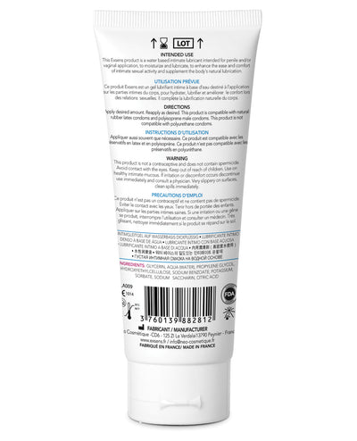 EXSENS of Paris Personal Waterbased Lubricant - Pure Aqua
