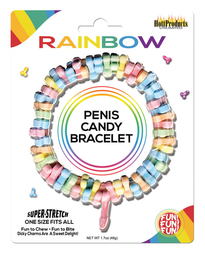 Rainbow Penis Candy Bracelet