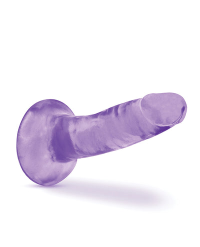Blush B Yours Plus 5.5" Hard n' Happy Dildo - Purple