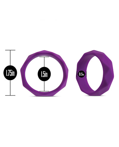 Blush Wellness Geo C Ring - Purple