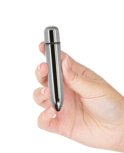 Power Bullet 3.7" Platinum Vibrating Massager