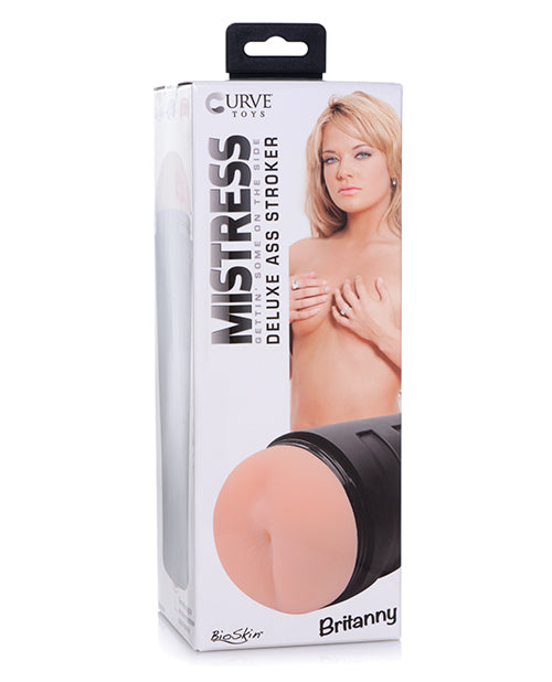 Curve Novelties Mistress Britanny Deluxe Ass Stroker - Ivory