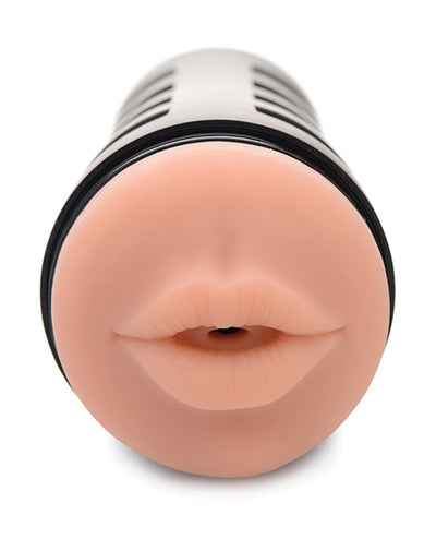 Curve Novelties Mistress Karla Deluxe Mouth Stroker - Tan