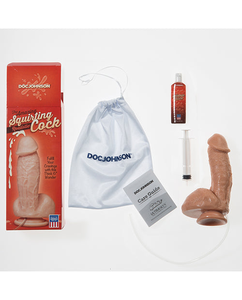 The Amazing Squirting Realistic Cock