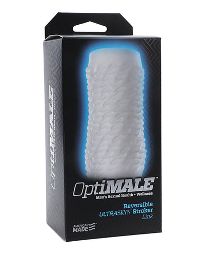 OptiMale 2 Way Strokers Link- Clear