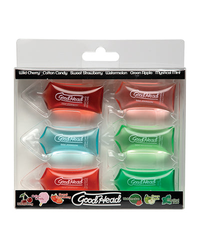 Good Head - .25 oz. Pillow Asst. Flavors Pack of 6