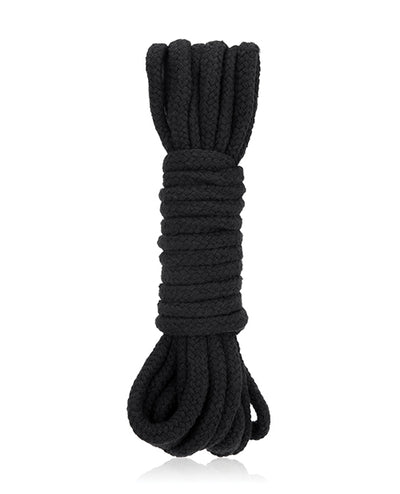 Lux Fetish Bondage Rope - 5m/16 ft Black