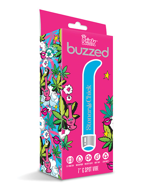 Buzzed 7" G-Spot Vibe - Stoner Chick Blue