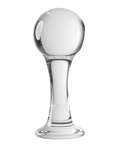 Gender X The Baller Glass Plug - Clear