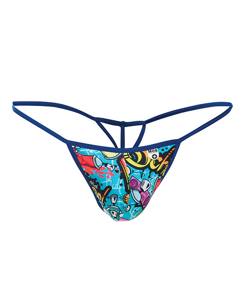 Male Basics Sinful Hipster Wow T Thong G-String Print LG
