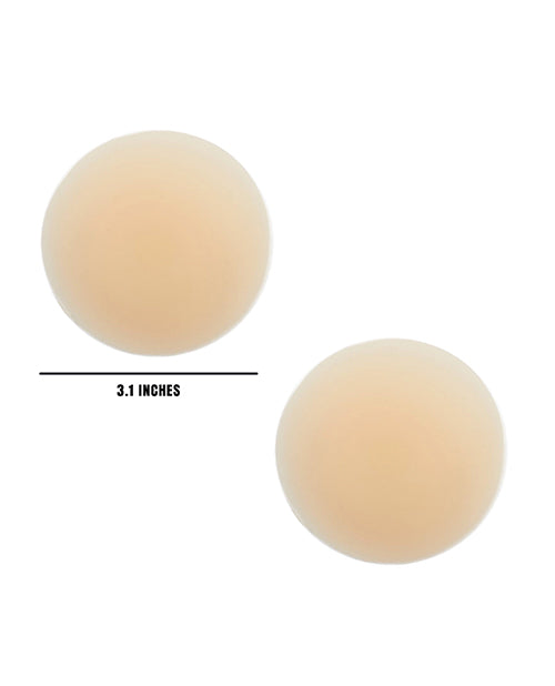 Ice Queen Skin Invisible Reusable Silicone Nipztix - Nude O/S