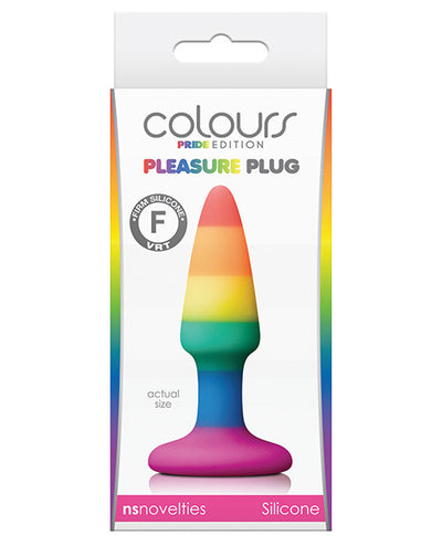 Colours Pride Edition Pleasure Plug Rainbow - Assorted Sizes