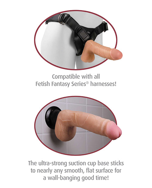 Real Feel Deluxe No. 5 8" Waterproof Vibe - Multi Speed