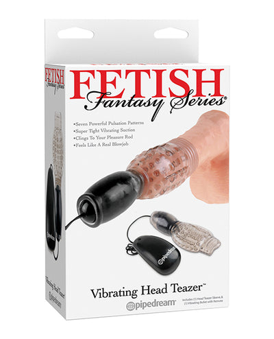 Fetish Fantasy Series Vibrating Head Teazer - Black