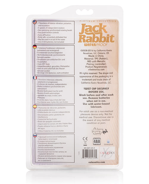 Jack Rabbit Platinum Collection - Assorted Colors