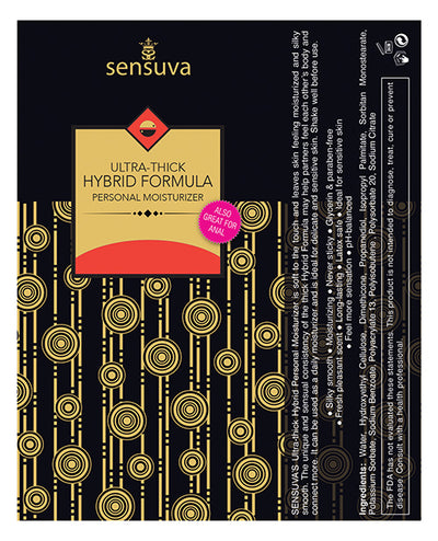 Sensuva Ultra Thick Hybrid Personal Moisturizer 1.7 oz - Assorted Scents