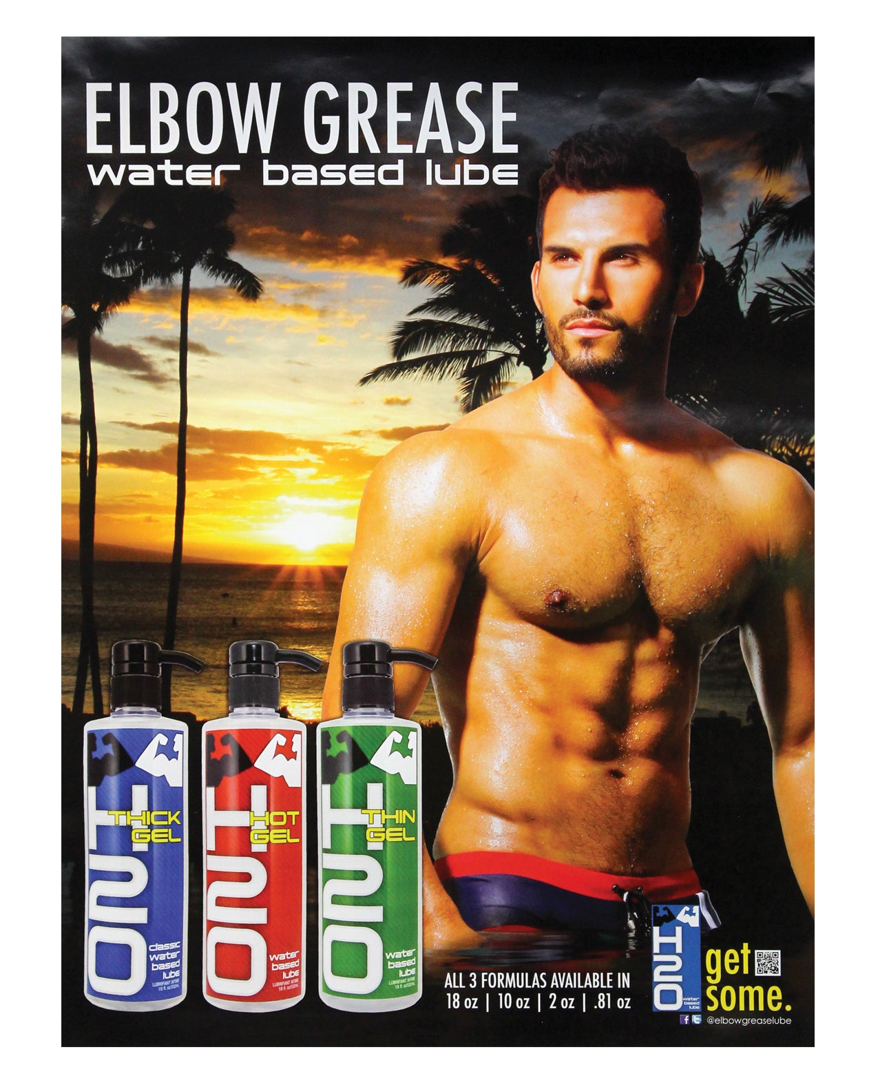 PROMO Elbow Grease H2O Lubricant Poster