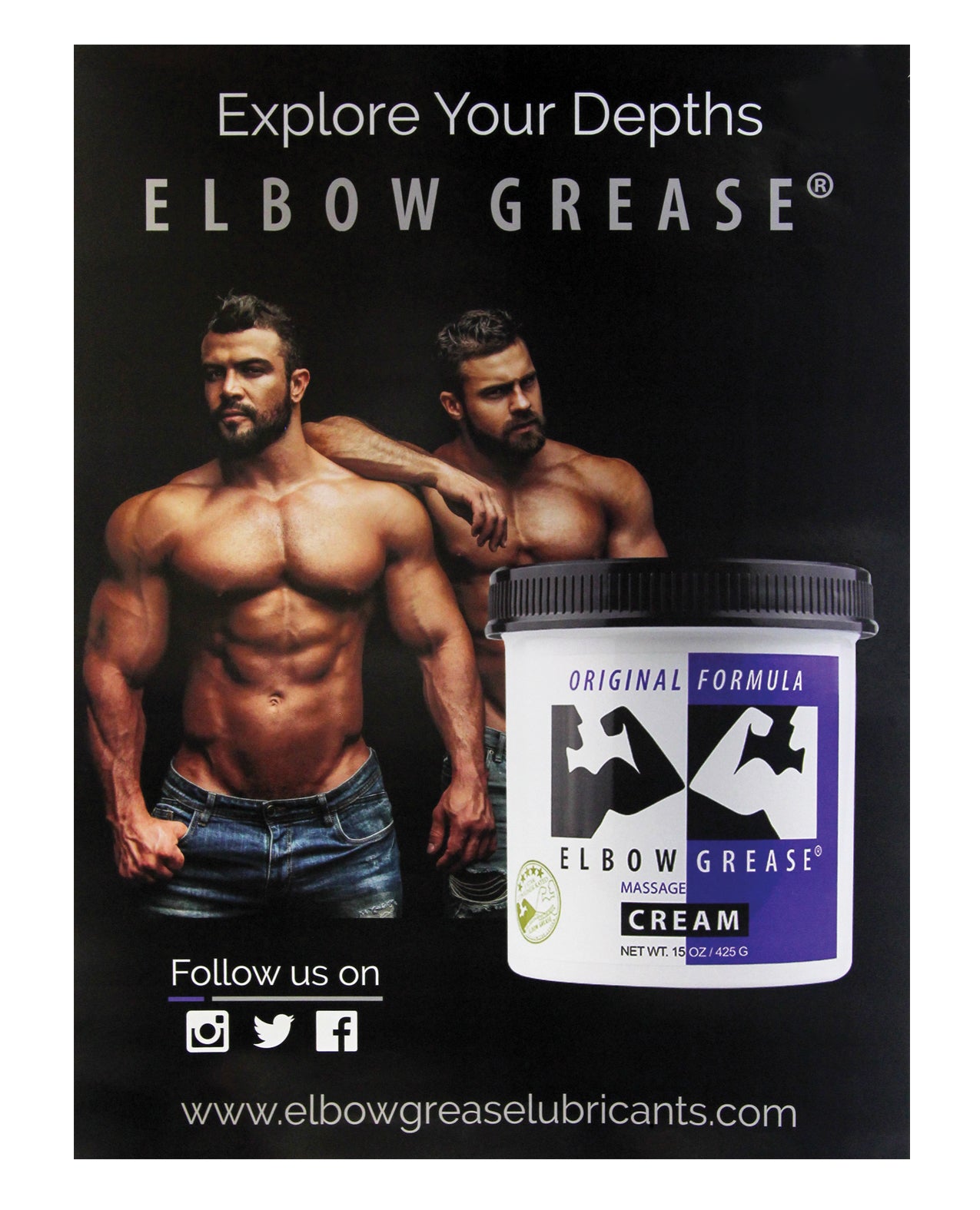 PROMO Elbow Grease Cream Poster