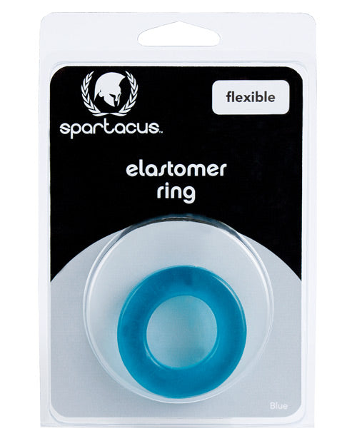 Spartacus Elastomer Cock Ring - Assorted Colors