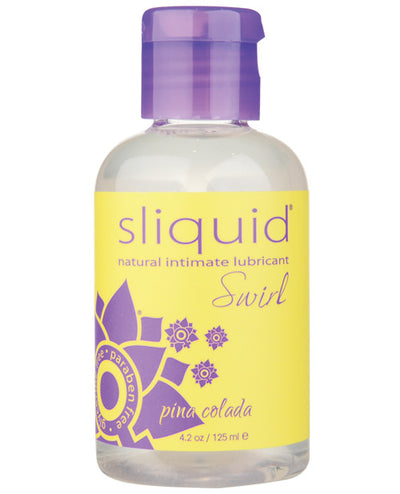 Sliquid Naturals Swirl Lubricant - 4.2 oz - Assorted Flavors