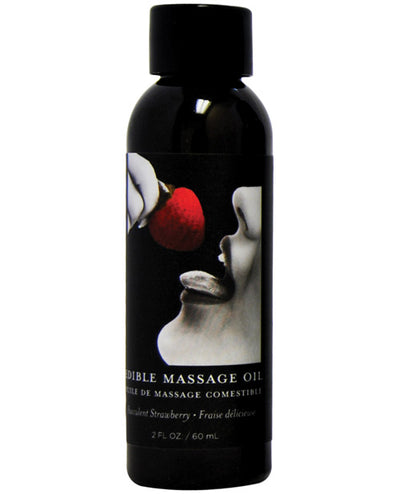 Earthly Body Edible Massage Oil - 2 oz - Assorted Flavors