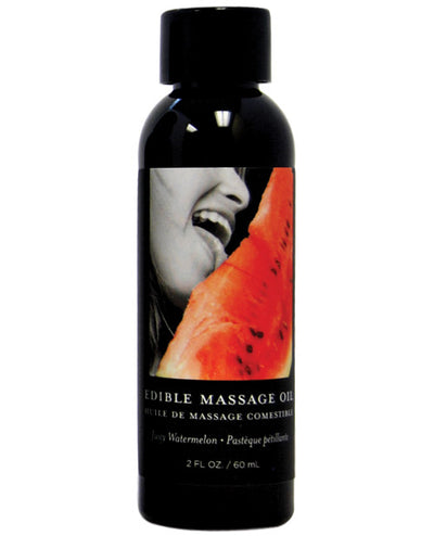 Earthly Body Edible Massage Oil - 2 oz - Assorted Flavors