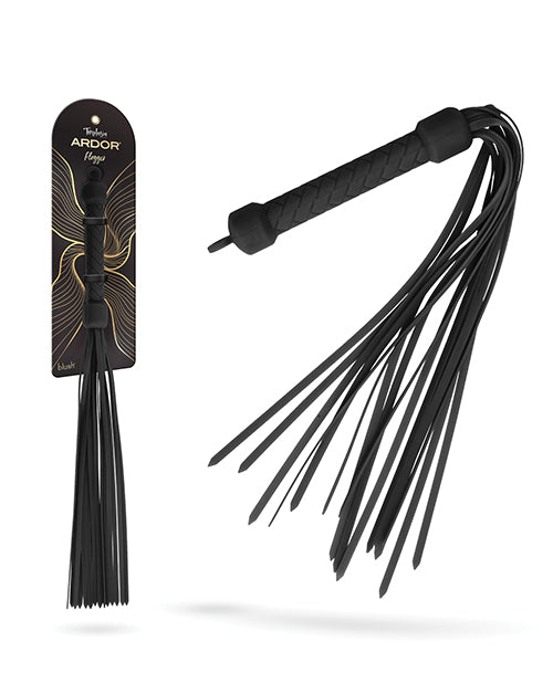 Blush Temptasia Ardor Flogger - Black