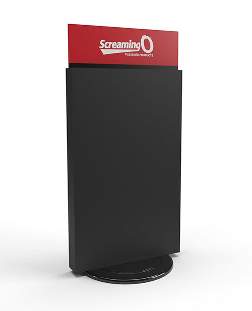 PROMO Screaming O Empty Counter Display w/Graphics and Hooks - Drop Ship Only Customer Pays Freight