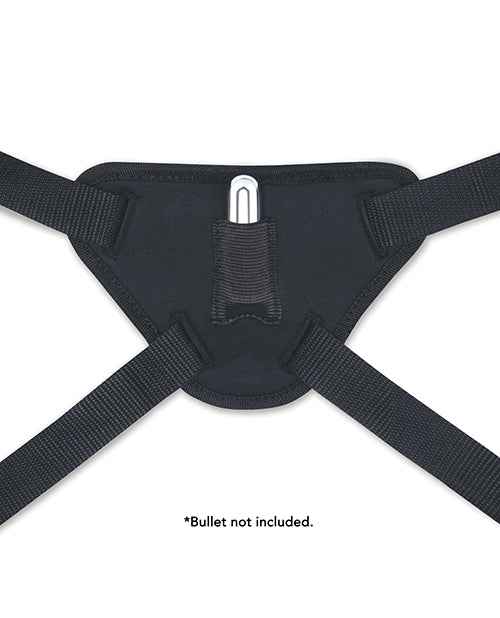 b-vibe Beginner Strap-On Harness Set - With 5&rdquo; Silicone Dildo Peg
