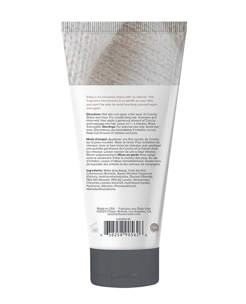 COOCHY Shave Cream - 0.5 oz Au Natural