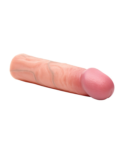 Curve Toys Jock Enhancers 1.5" Silicone Penis Extension Sleeve -  Light