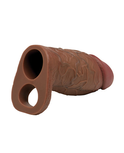 Curve Toys Jock Silicone Penis Extension Sleeve - Dark