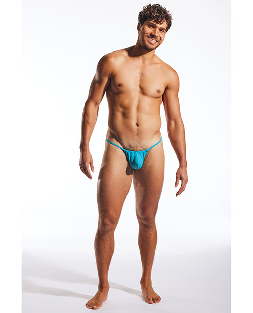 Cocksox Enhancing Pouch Slingshot - Turquoise SM