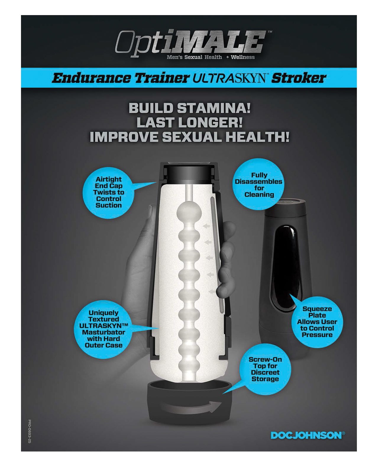 PROMO OptiMale Endurance Trainer Sign