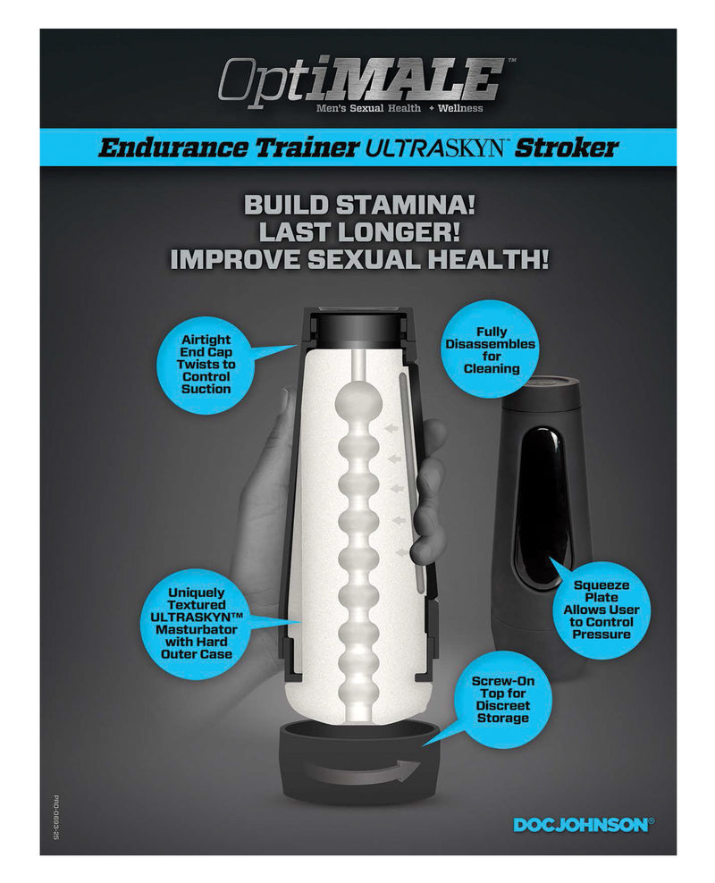 PROMO OptiMale Endurance Trainer Sign