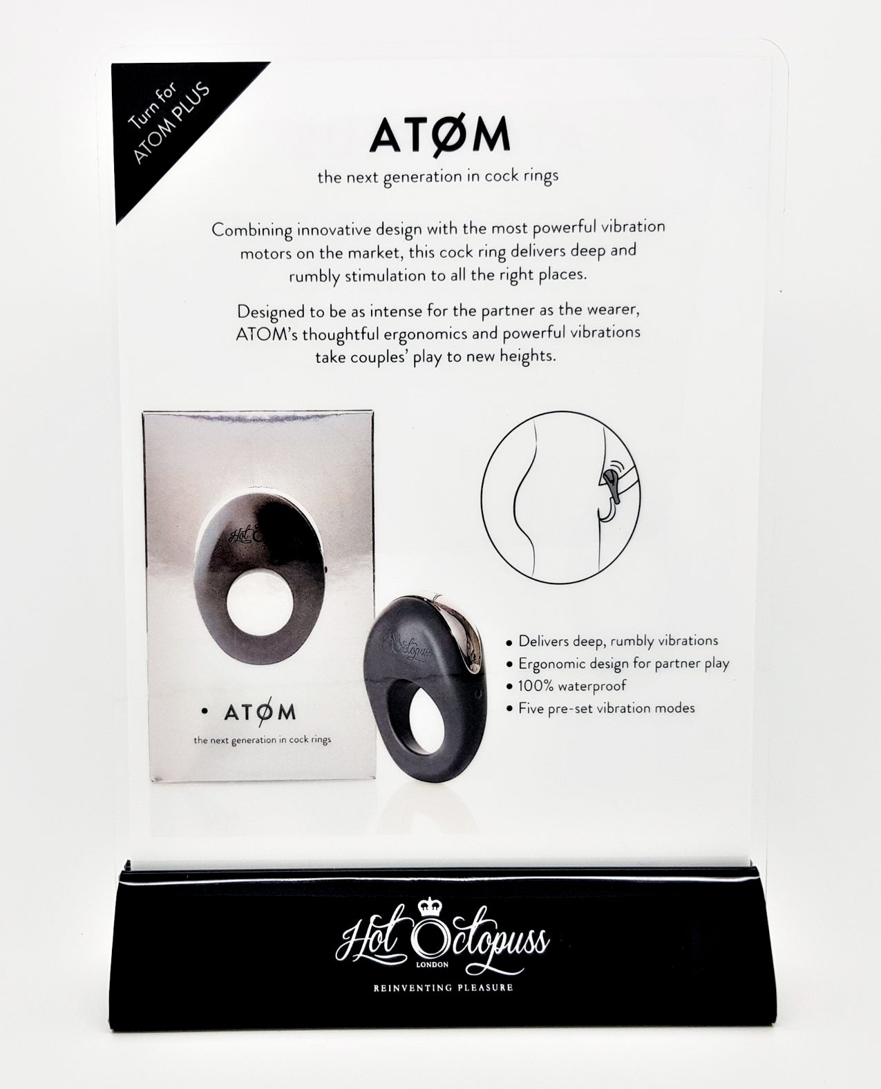 PROMO Hot Octopuss Atom & Atom Plus Product Info Card
