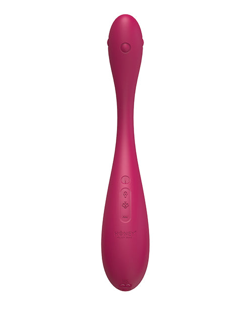 Puff App-Controlled Inflatable Kegel Ball - Dark Red